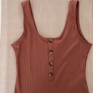 New Burnt orange bodysuit